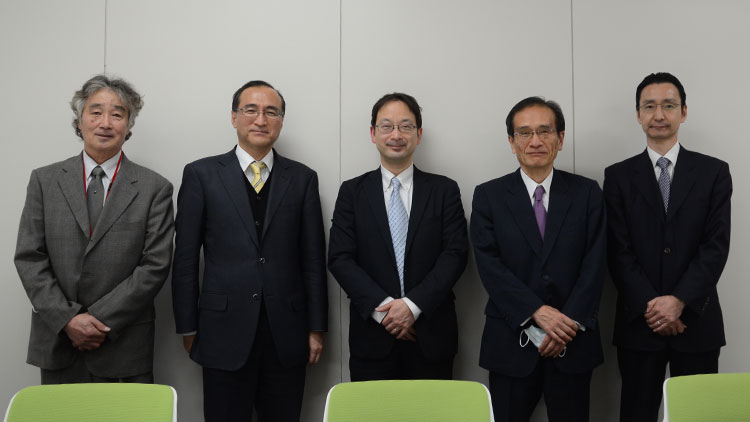 インタビュー風景